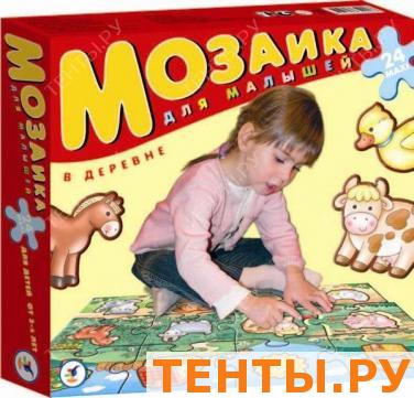 Мозаика для малышей. В деревне (мега-пазл) (Россия) Мозаика для малышей. В деревне (мега-пазл) (Россия)