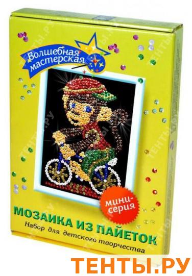 Мозаика из пайеток Обезьянка Мозаика из пайеток Обезьянка