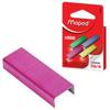 Скобы для степлера MAPED (Франция), №26/6, цветные, 800шт, 324806 Скобы для степлера MAPED (Франция), №26/6, цветные, 800шт, 324806