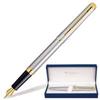Ручка перьевая WATERMAN Hemisphere Stainless Steel GT, корпус нерж.сталь,позолоч.детали,S0920310,син Ручка перьевая WATERMAN Hemisphere Stainless Steel GT, корпус нерж.сталь,позолоч.детали,S0920310,син