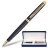 Ручка шариковая WATERMAN Hemisphere Matt Black GT, корпус черный, позолоченные детали, S0920770, син Ручка шариковая WATERMAN Hemisphere Matt Black GT, корпус черный, позолоченные детали, S0920770, син