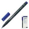 Маркер перманентный (нестираемый) STAEDTLER (Штедлер,Германия) "Lumocolor",круг.нак,0,6мм,син,318-3 Маркер перманентный (нестираемый) STAEDTLER (Штедлер,Германия) "Lumocolor",круг.нак,0,6мм,син,318-3