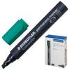 Маркер перманентный (нестираемый) STAEDTLER (Штедлер,Германия) "Lumocolor",скошен.,2-5мм,зелен,350-5 Маркер перманентный (нестираемый) STAEDTLER (Штедлер,Германия) "Lumocolor",скошен.,2-5мм,зелен,350-5