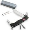 Подарочный нож VICTORINOX "Nomad", 111мм, складной, с фикс. лезвия, черный, 11 функций, 0.8353.3 Подарочный нож VICTORINOX "Nomad", 111мм, складной, с фикс. лезвия, черный, 11 функций, 0.8353.3