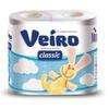 Бумага туалетная LINIA VEIRO Classic (Вейро), 2-х слойная, спайка 4шт.х18м, белая, 5с24, ш/к 90988 Бумага туалетная LINIA VEIRO Classic (Вейро), 2-х слойная, спайка 4шт.х18м, белая, 5с24, ш/к 90988