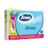 Бумага туалетная ZEWA Plus, 2-х слойная, спайка 12шт.х23м, белая, 144090, ш/к 08529 Бумага туалетная ZEWA Plus, 2-х слойная, спайка 12шт.х23м, белая, 144090, ш/к 08529