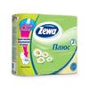 Бумага туалетная ZEWA Plus, 2-х слойная, спайка 4шт.х23м, аромат ромашки, 144065, ш/к 30304 Бумага туалетная ZEWA Plus, 2-х слойная, спайка 4шт.х23м, аромат ромашки, 144065, ш/к 30304
