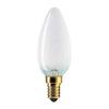 Лампа накаливания PHILIPS B35 FR E14, 60Вт, свечеобраз., матов., колба d=35мм, цоколь d=14мм, 011763 Лампа накаливания PHILIPS B35 FR E14, 60Вт, свечеобраз., матов., колба d=35мм, цоколь d=14мм, 011763