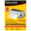 Пленки-заготовки д/ламинир-я BRAUBERG, КОМПЛЕКТ 100шт, для формата А3, 100 мкм, 530895 Пленки-заготовки д/ламинир-я BRAUBERG, КОМПЛЕКТ 100шт, для формата А3, 100 мкм, 530895