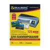 Пленки-заготовки д/ламинир-я BRAUBERG, КОМПЛЕКТ 100шт, для формата А6, 125 мкм, 530806 Пленки-заготовки д/ламинир-я BRAUBERG, КОМПЛЕКТ 100шт, для формата А6, 125 мкм, 530806