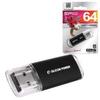Флэш-диск SILICON POWER 64GB ultima II-I Series USB 2.0, скорость чт/записи - 10/5 Мб/сек, ЧЕРНЫЙ Флэш-диск SILICON POWER 64GB ultima II-I Series USB 2.0, скорость чт/записи - 10/5 Мб/сек, ЧЕРНЫЙ
