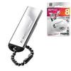 Флэш-диск SILICON POWER 8GB Touch 830 USB 2.0, металл корпус, ск-ть чт/зап - 10/5 Мб/сек, СЕРЕБРО Флэш-диск SILICON POWER 8GB Touch 830 USB 2.0, металл корпус, ск-ть чт/зап - 10/5 Мб/сек, СЕРЕБРО