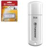Флэш-диск TRANSCEND 8GB JetFlash 370 USB 2.0, скорость чтения/записи - 15/11 Мб/сек, БЕЛЫЙ Флэш-диск TRANSCEND 8GB JetFlash 370 USB 2.0, скорость чтения/записи - 15/11 Мб/сек, БЕЛЫЙ