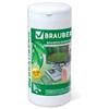 Чистящие салфетки BRAUBERG для LCD(ЖК)-мониторов, сухие и влажн. в тубе 50+50шт, 510121 Чистящие салфетки BRAUBERG для LCD(ЖК)-мониторов, сухие и влажн. в тубе 50+50шт, 510121