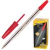Ручка шариковая CORVINA 51 корпус прозрачный 40163/03, красная Ручка шариковая CORVINA 51 корпус прозрачный 40163/03, красная