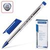 Ручка шариковая STAEDTLER (Штедлер,Германия) "Ball",трехгран,корп.прозр,толщ.письма 0,5мм,син,432M-3 Ручка шариковая STAEDTLER (Штедлер,Германия) "Ball",трехгран,корп.прозр,толщ.письма 0,5мм,син,432M-3
