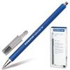 Ручка шариковая STAEDTLER (Штедлер,Германия) "Triplus ball",трехгран,нескольз.корп,0,45мм,син,431M-3 Ручка шариковая STAEDTLER (Штедлер,Германия) "Triplus ball",трехгран,нескольз.корп,0,45мм,син,431M-3