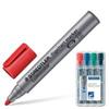Маркеры для флипчарта STAEDTLER (Германия),НАБОР 4шт, 2мм, НЕПРОПИТЫВАЮЩИЕ, (чер,син,кр,зел),356-WP4 Маркеры для флипчарта STAEDTLER (Германия),НАБОР 4шт, 2мм, НЕПРОПИТЫВАЮЩИЕ, (чер,син,кр,зел),356-WP4
