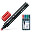 Маркеры перм. (нестир.) STAEDTLER (Штедлер,Германия), НАБОР 4шт, "Lumocolor", кругл.након,2мм,352WP4 Маркеры перм. (нестир.) STAEDTLER (Штедлер,Германия), НАБОР 4шт, "Lumocolor", кругл.након,2мм,352WP4
