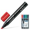 Маркеры перм. (нестир.) STAEDTLER (Штедлер,Германия),НАБОР 4шт,"Lumocolor",скошен.након,2-5мм,350WP4 Маркеры перм. (нестир.) STAEDTLER (Штедлер,Германия),НАБОР 4шт,"Lumocolor",скошен.након,2-5мм,350WP4
