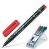 Маркеры перм. (нестир.) универс. STAEDTLER (Штедлер,Германия),НАБОР 4шт,"Lumocolor",кр,0,6мм,318WP4 Маркеры перм. (нестир.) универс. STAEDTLER (Штедлер,Германия),НАБОР 4шт,"Lumocolor",кр,0,6мм,318WP4
