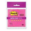 Блок самоклеящийся (стикер) POST-IT Super Sticky, 76х76 мм, 45 л., неоновый розовый, 654RF-SP Блок самоклеящийся (стикер) POST-IT Super Sticky, 76х76 мм, 45 л., неоновый розовый, 654RF-SP