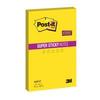 Блок самоклеящийся (стикер) POST-IT Super Sticky "Мегастикеры", 150х228 мм, 90 л., неон желтый, 1623R-SY Блок самоклеящийся (стикер) POST-IT Super Sticky "Мегастикеры", 150х228 мм, 90 л., неон желтый, 1623R-SY