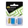 Закладки самоклеящиеся POST-IT Study, пластиковые, 25 мм, 22 шт., синие, 680-BB-LRU Закладки самоклеящиеся POST-IT Study, пластиковые, 25 мм, 22 шт., синие, 680-BB-LRU