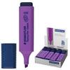 Текстмаркер STAEDTLER (Штедлер, Германия) "Textsurfer classic", скошенный, 1-5 мм, неоновый фиолетовый, 364-6 Текстмаркер STAEDTLER (Штедлер, Германия) "Textsurfer classic", скошенный, 1-5 мм, неоновый фиолетовый, 364-6