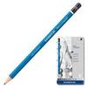 Карандаши чернографитные 2H-8B, НАБОР 12 шт, STAEDTLER (Штедлер, Германия), премиум, "MARS LUMOGRAPH", без резинки, 100 G12S Карандаши чернографитные 2H-8B, НАБОР 12 шт, STAEDTLER (Штедлер, Германия), премиум, "MARS LUMOGRAPH", без резинки, 100 G12S
