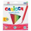 Карандаши цветные CARIOCA "Triangular", 24 цветов, трехгранные, грифель 3,5 мм, картонная коробка, 42516 Карандаши цветные CARIOCA "Triangular", 24 цветов, трехгранные, грифель 3,5 мм, картонная коробка, 42516