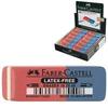Резинка стирательная FABER-CASTELL "7070", для карандашей и чернил, каучук, 50x18x8 мм, красно-синяя, 187040 Резинка стирательная FABER-CASTELL "7070", для карандашей и чернил, каучук, 50x18x8 мм, красно-синяя, 187040