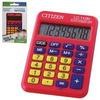 Калькулятор CITIZEN карманный LC-110NRDCFS, 8 разрядов, двойное питание, 87х58 мм, красный Калькулятор CITIZEN карманный LC-110NRDCFS, 8 разрядов, двойное питание, 87х58 мм, красный