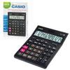 Калькулятор CASIO настольный GR-14-W, 14 разрядов, двойное питание, 209х155 мм, европодвес, черный, GR-14-W-EP Калькулятор CASIO настольный GR-14-W, 14 разрядов, двойное питание, 209х155 мм, европодвес, черный, GR-14-W-EP