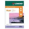 Фотобумага LOMOND для струйной печати, A4, 170 г/м2, 100 л., двухсторонняя, матовая, 0102006 Фотобумага LOMOND для струйной печати, A4, 170 г/м2, 100 л., двухсторонняя, матовая, 0102006