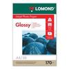 Фотобумага LOMOND для струйной печати, A4, 170 г/м2, 50 л., односторонняя, глянцевая, 0102142 Фотобумага LOMOND для струйной печати, A4, 170 г/м2, 50 л., односторонняя, глянцевая, 0102142
