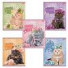 Тетрадь 48 л., HATBER, клетка, блёстки, "Flower Fairy", 48Т5блВ1, T242933 Тетрадь 48 л., HATBER, клетка, блёстки, "Flower Fairy", 48Т5блВ1, T242933