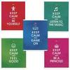 Тетрадь 48 л., HATBER, клетка, обложка мелованный картон, "KEEP CALM", 48Т5В1, T240755 Тетрадь 48 л., HATBER, клетка, обложка мелованный картон, "KEEP CALM", 48Т5В1, T240755