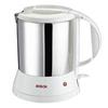 Чайник BOSCH TWK1201N, 1,7 л, 1800 Вт, закрытый нагревательный элемент, нержавеющая сталь, белый Чайник BOSCH TWK1201N, 1,7 л, 1800 Вт, закрытый нагревательный элемент, нержавеющая сталь, белый