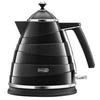 Чайник DELONGHI KBA2001.BK, 1,7 л, 2000 Вт, скрытый нагревательный элемент, сталь/пластик, черный Чайник DELONGHI KBA2001.BK, 1,7 л, 2000 Вт, скрытый нагревательный элемент, сталь/пластик, черный