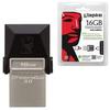 Флэш-диск 16 GB, KINGSTON DT MicroDuo OTG, USB 3.0, черный, DTDUO3/16GB Флэш-диск 16 GB, KINGSTON DT MicroDuo OTG, USB 3.0, черный, DTDUO3/16GB