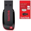 Флэш-диск 64 GB, SANDISK Cruzer Blade, USB 2.0, черно-красный, SDCZ50-064G-B35 Флэш-диск 64 GB, SANDISK Cruzer Blade, USB 2.0, черно-красный, SDCZ50-064G-B35