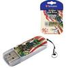 Флэш-диск 16 GB, VERBATIM Mini Tattoo Edition Dragon, USB 2.0, белый с рисунком, 49888 Флэш-диск 16 GB, VERBATIM Mini Tattoo Edition Dragon, USB 2.0, белый с рисунком, 49888