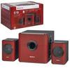 Колонки компьютерные DEFENDER G10, 2.1, 2х7,5 Вт, 1х15 Вт, деревянный корпус, красные, 65516 Колонки компьютерные DEFENDER G10, 2.1, 2х7,5 Вт, 1х15 Вт, деревянный корпус, красные, 65516