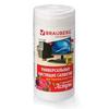 Чистящие салфетки BRAUBERG (БРАУБЕРГ) для экранов и пластика, универсальные, "Астра", в тубе 100 шт., влажные, 511689 Чистящие салфетки BRAUBERG (БРАУБЕРГ) для экранов и пластика, универсальные, "Астра", в тубе 100 шт., влажные, 511689