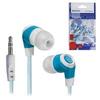 Наушники DEFENDER Trendy 702, проводные, 1,1 м, вкладыши, белые с голубым, 63702 Наушники DEFENDER Trendy 702, проводные, 1,1 м, вкладыши, белые с голубым, 63702
