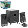 Колонки компьютерные DEFENDER I-Wave S16, 2.1, 16 Вт, пульт ДУ, пластик/дерево, черные, 65112 Колонки компьютерные DEFENDER I-Wave S16, 2.1, 16 Вт, пульт ДУ, пластик/дерево, черные, 65112