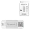 Флэш-диск, 64 GB, TRANSCEND JDG300, Lightning, USB 3.1, серебристый, TS64GJDG300S Флэш-диск, 64 GB, TRANSCEND JDG300, Lightning, USB 3.1, серебристый, TS64GJDG300S
