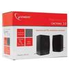Колонки компьютерные 2.0 GEMBIRD SPK-201, МДФ, 2х2,5 Вт, USB, регулятор громкости, серые Колонки компьютерные 2.0 GEMBIRD SPK-201, МДФ, 2х2,5 Вт, USB, регулятор громкости, серые