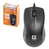Мышь проводная DEFENDER Optimum MB-160, USB, 2 кнопки + 1 колесо-кнопка, оптическая, черная, 52160 Мышь проводная DEFENDER Optimum MB-160, USB, 2 кнопки + 1 колесо-кнопка, оптическая, черная, 52160